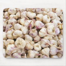 Italian Garlic Bulbs Mouse Pads