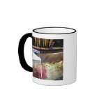 Italian gelato in display case coffee mug