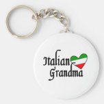 Italian Grandma T-shirt Key Chain
