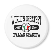 Italian Grandpa Fridge Magnet