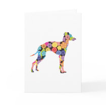 Italian Greyhound Greeting Card
