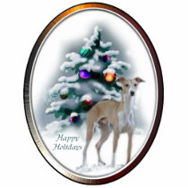 Italian Greyhound Christmas Gifts Photo Sculpture
