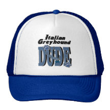 Italian Greyhound DUDE Hat
