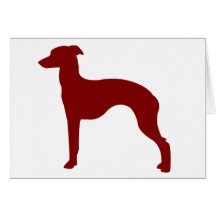 Italian Greyhound (Red) Cards