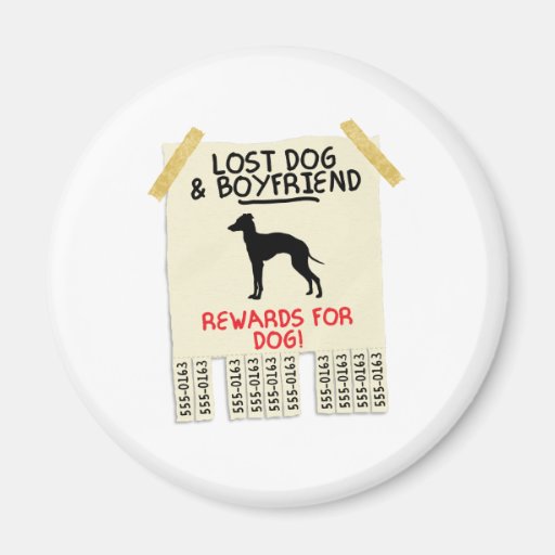 Italian Greyhound Refrigerator Magnet