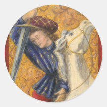 Italian Knight Stickers