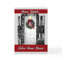 Italian Language Christmas Greeting Card