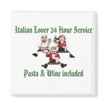 Italian Lover 24 Hour Service Pasta & Wine include