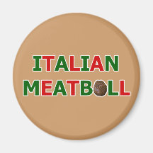 Italian Meatball Magnet