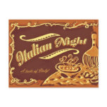 Italian Night Post Card