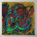 Italian Peacock  NJoy Poster