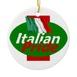 Italian Pride Ornament