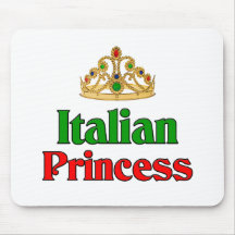 Italian Princess Mouse Pad
