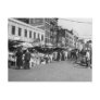 Italian Pushcart Market, Bronx: 1940 Post Card