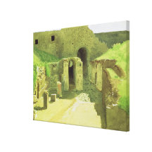 Italian Ruins, 1876 Gallery Wrap Canvas