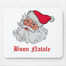 Italian Santa Claus #2 Mousepad
