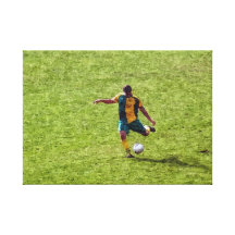 ITALIAN SOCCER PHOTOS CANVAS PRINT