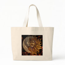 Italian Sun & Moon Carnaval Masks Tote Bag