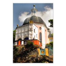 ITALIAN VILLAGE WALES PHOTOGRAPHIC PRINT