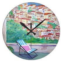 Italian Village - Wall Clock