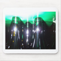 Italian Wine Bottles Mouse Pads