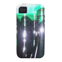 Italian Wine Bottles Vibe iPhone 4 Case