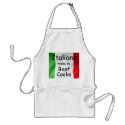 Italians Maka Da Best Cooks aprons