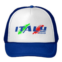 ITALY 2010 TRUCKER HATS