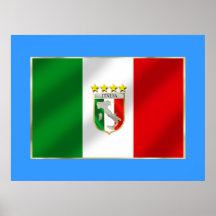 Italy 4 times world champions shirts and gifts posters
