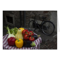 Italy, Brescia Province, Gargnano. Table with 2