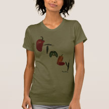Italy Chili Peppers T Shirt
