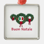 Italy Christmas 2 Christmas Tree Ornaments