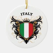Italy Christmas Tree Ornament