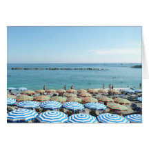 Italy, Cinque Terre, Italian Riviera, Monterosso Greeting Card