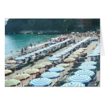 Italy, Cinque Terre, Italian Riviera, Monterosso Greeting Cards