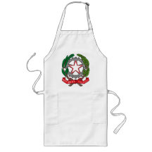 Italy Coat of Arms Apron