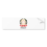 Italy Coat of Arms bumper stickers