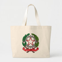 Italy Coat of Arms Tote Bag