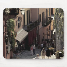Italy, Como Province, Bellagio. Salita 2 Mouse Pads