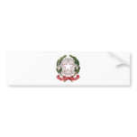 Italy Emblem bumper stickers