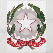 Italy Emblem Flyers