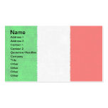 ITALY FLAG Business Cards