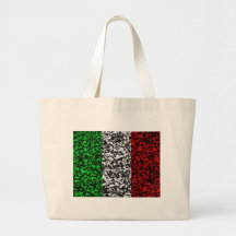Italy - Flag Canvas Bag
