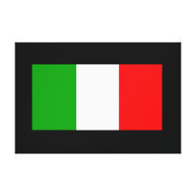 Italy Flag Gallery Wrapped Canvas