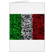 Italy - Flag Greeting Card
