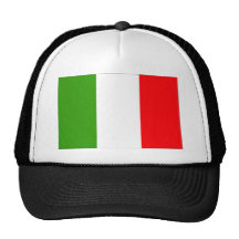 Italy flag hats