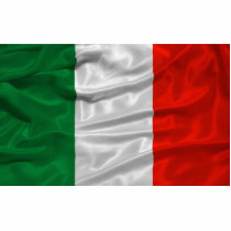 Italy Flag Magnet Photo Sculpture