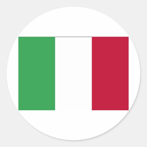 ITALY FLAG STICKER