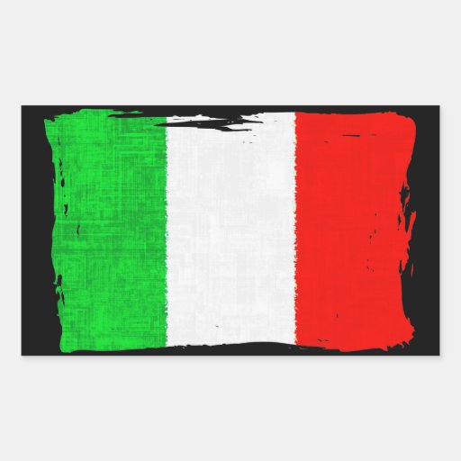 ITALY FLAG STICKER