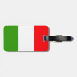 Italy flag tags for luggage